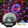 Wholesale remote control led stage light color changing crystal magic LED Disco ball light 6*3W LED disco stage light